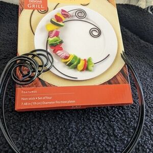 Black Skewer Set for Grilling